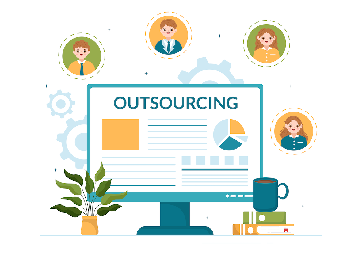 Outsourced managed information technology services